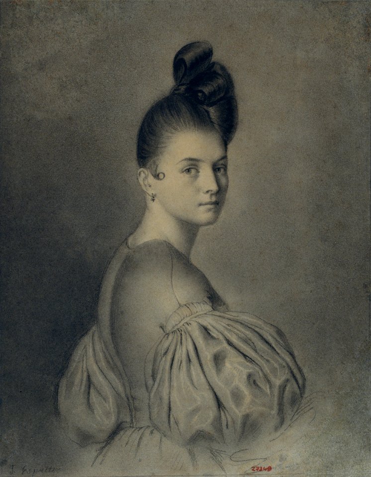 Joaquim Espalter - Portrait of a Lady - Google Art Project