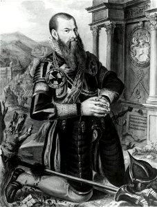 Joachim Wtewael - Portret van Steven de Witt (^-1571) - 10196 - Centraal Museum. Free illustration for personal and commercial use.