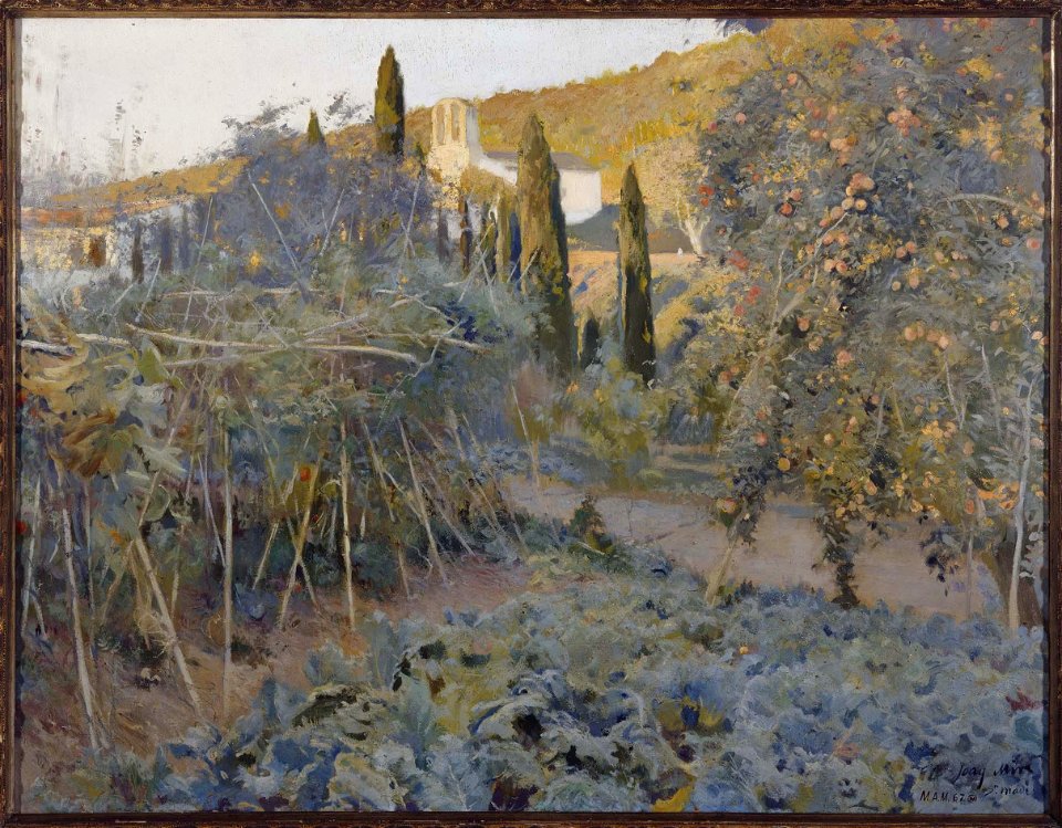Joaquín Mir El huerto y la ermita MNCARS