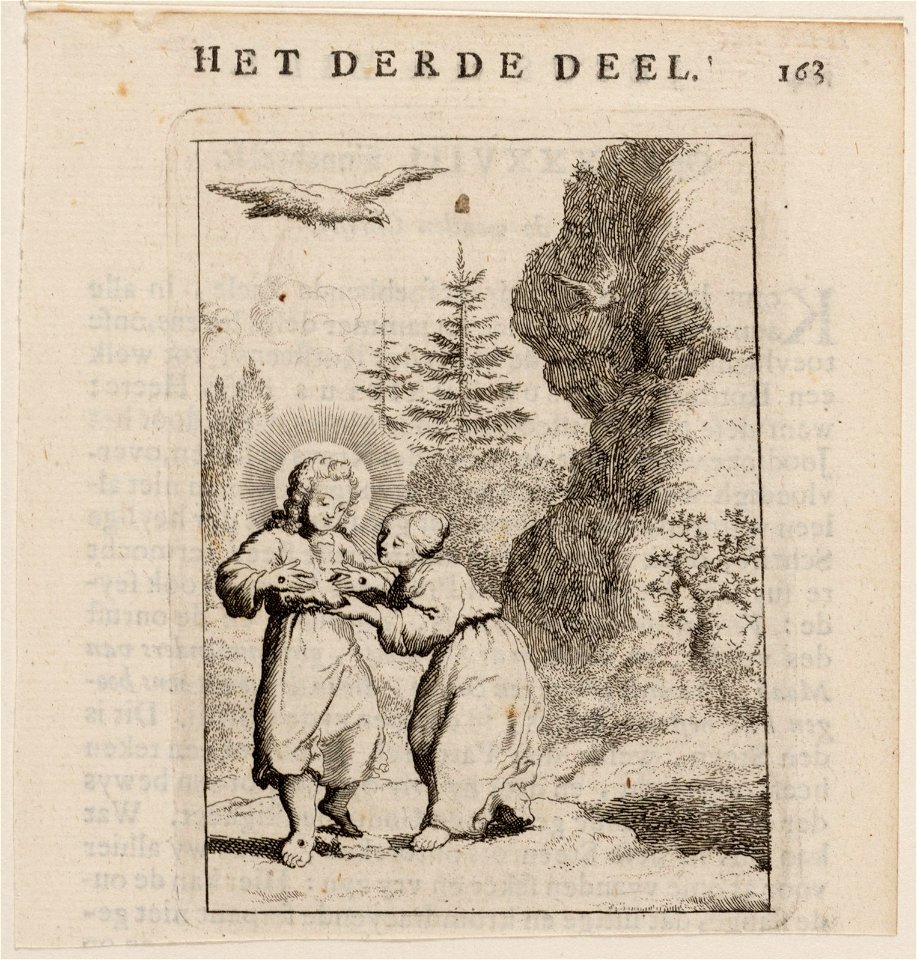 Jezus toont de wonden zijner handen aan de ziel, objectnr A 19250