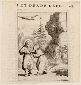 Jezus toont de wonden zijner handen aan de ziel, objectnr A 19250