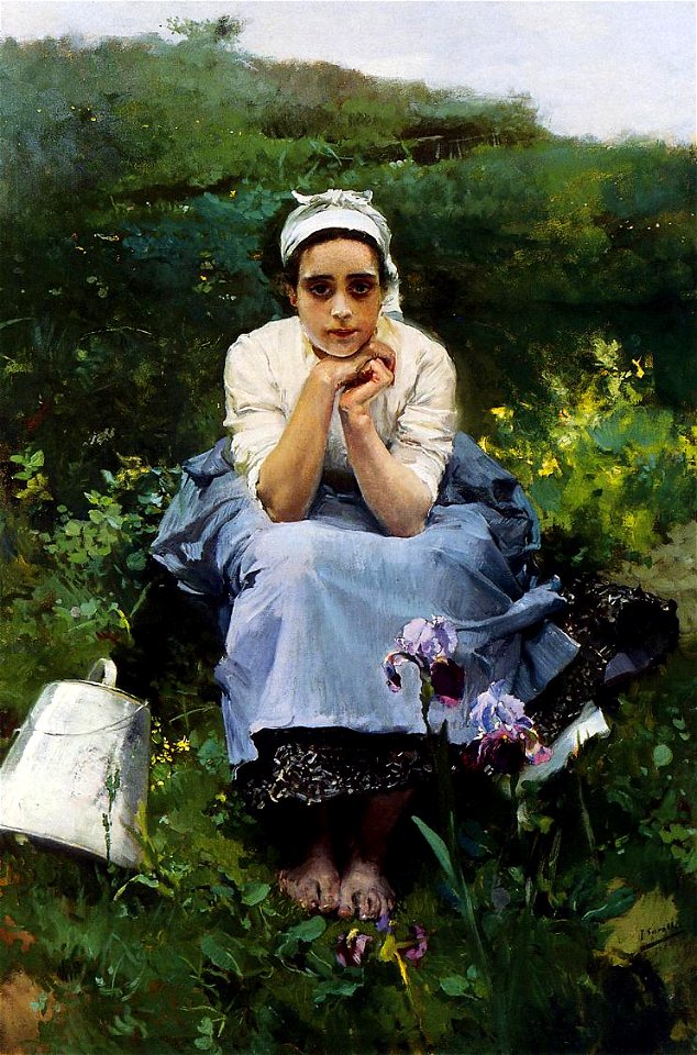 Joaquín Sorolla - La lechera