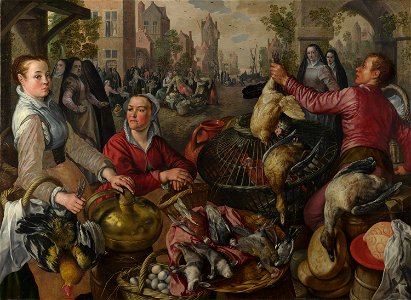 Joachim Beuckelaer - The Four Elements- Air - Google Art Project