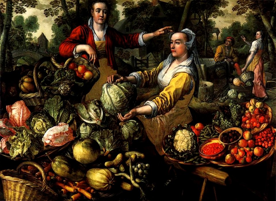 Joachim Beuckelaer - The Four Elements - Earth - WGA02111