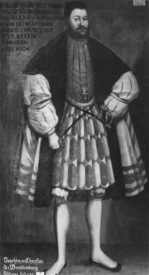 Joakim I, 1484-1535, kurfurste av Brandenburg (David Frumerie) - Nationalmuseum - 15245