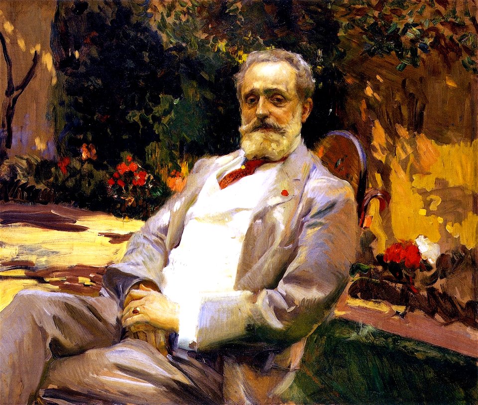 Joaquin Sorolla - El Pintor Raimondo de Madrazo