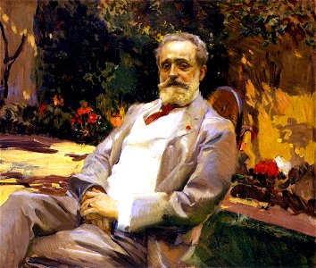 Joaquin Sorolla - El Pintor Raimondo de Madrazo