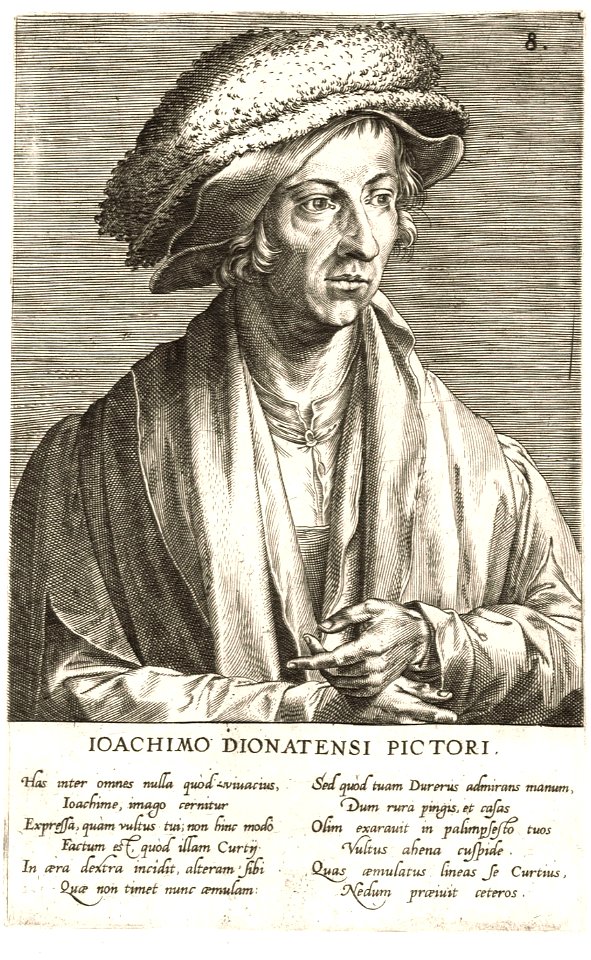 Joachim Patinir by Cornelis Cort (attr.), 1572