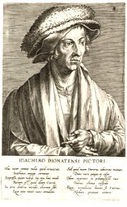 Joachim Patinir by Cornelis Cort (attr.), 1572