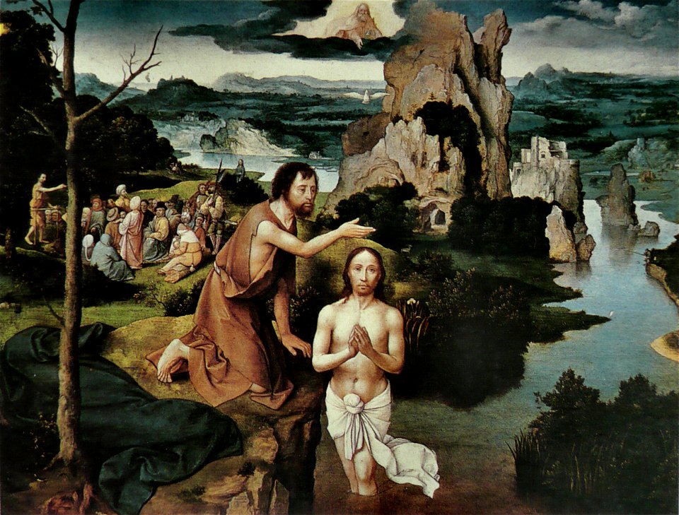 Joachim Patinir - Le Baptême du Christ