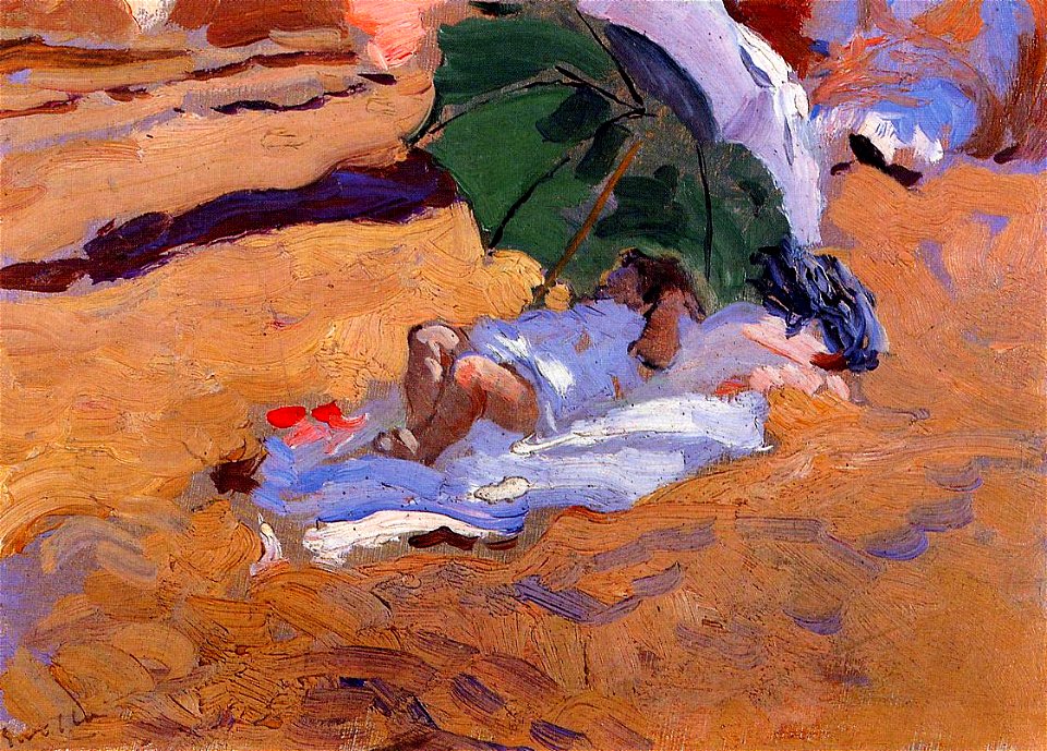 Joaquin Sorolla Child-s Siesta