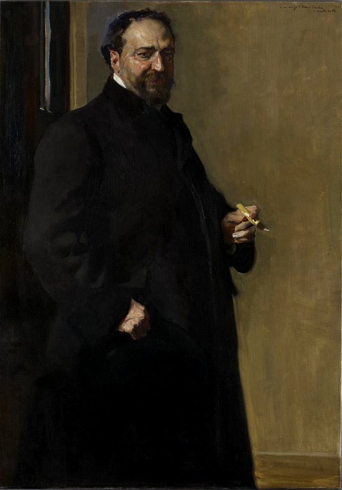 Joaquín Sorolla y Bastida - Vicente Blasco Ibáñez - A51 - Hispanic Society of America