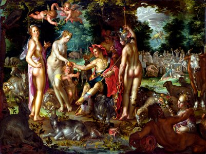 Joachim Wtewael - The Judgment of Paris (1615)