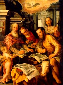 Joachim Beuckelaer - De vier evangelisten - Gal.-Nr. 831 - Staatliche Kunstsammlungen Dresden
