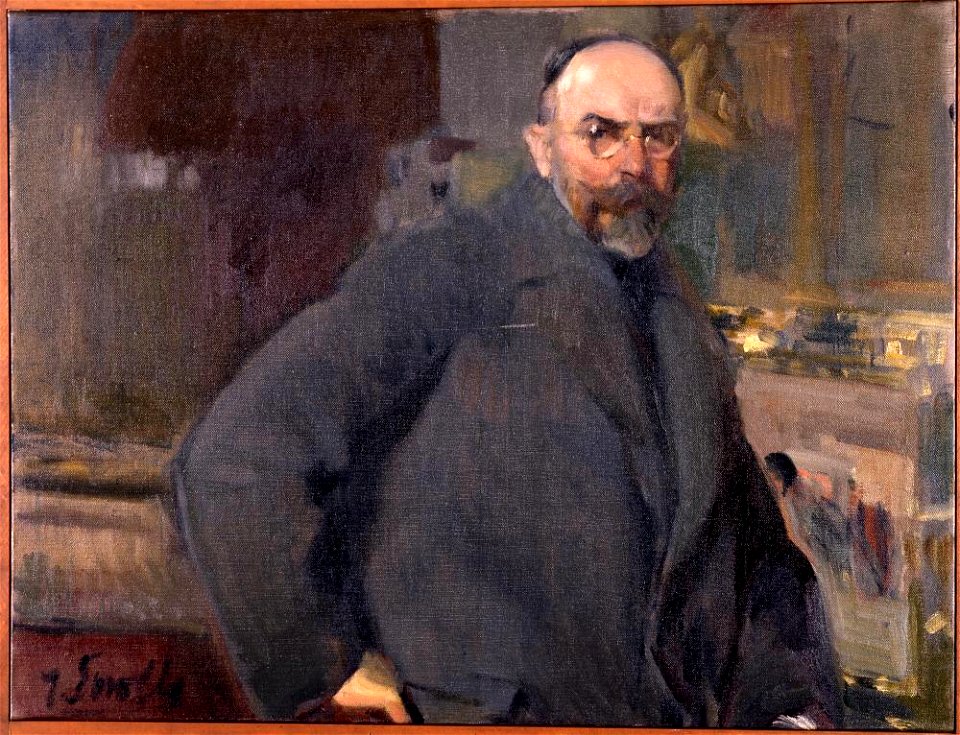 Joaquín Sorolla y Bastida - José Benlliure y Gil - A1927 - Hispanic Society of America