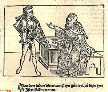 Jewish inhabitants of Jerusalem - Breydenbach Bernhard Von - 1486