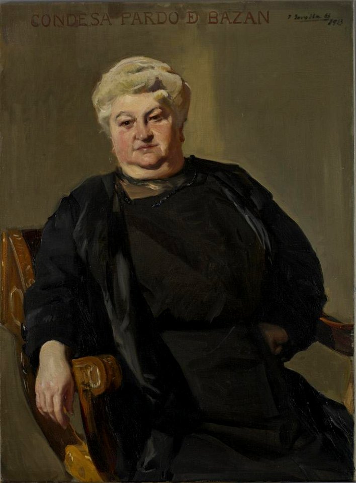 Joaquín Sorolla y Bastida - Emilia Pardo Bazán, Condesa de Pardo Bazán - A1940 - Hispanic Society of America