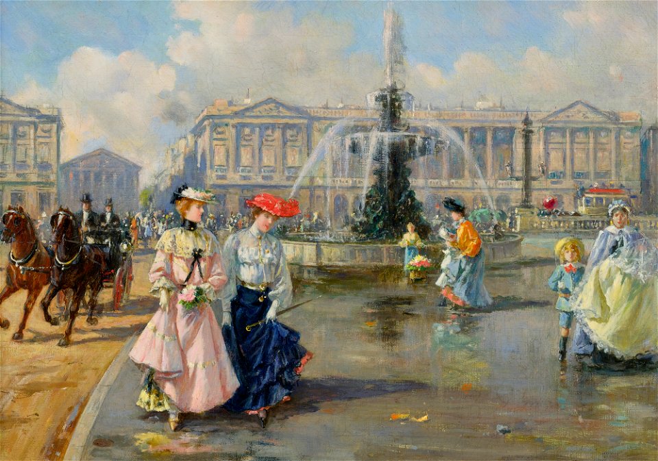 Joaquín Pallarés Allustante Place de la concorde