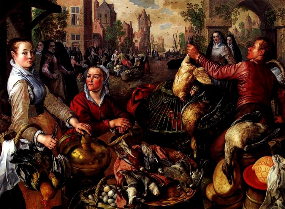 Joachim Beuckelaer - The Four Elements - Air - WGA02109