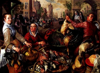 Joachim Beuckelaer - The Four Elements - Air - WGA02109