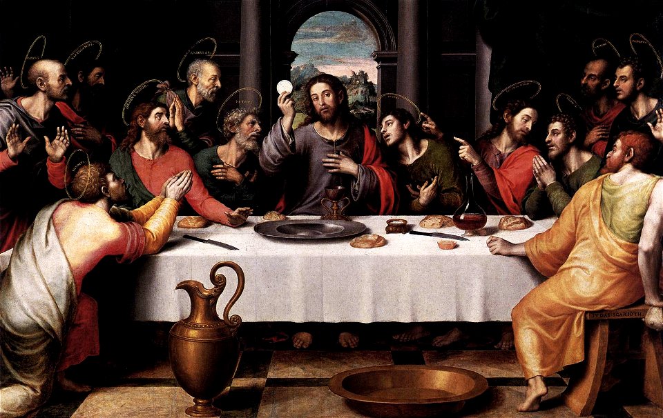 Joan de Joanes - The Last Supper - WGA12058