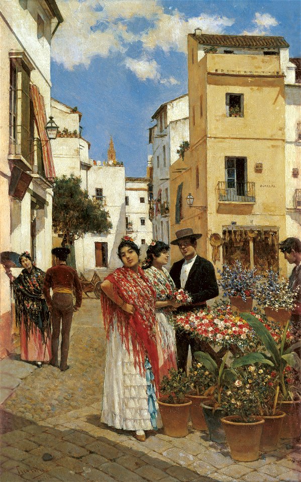 Joaquín Turina y Areal Plaza de La Alfalfa Sevilla