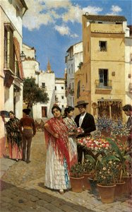 Joaquín Turina y Areal Plaza de La Alfalfa Sevilla