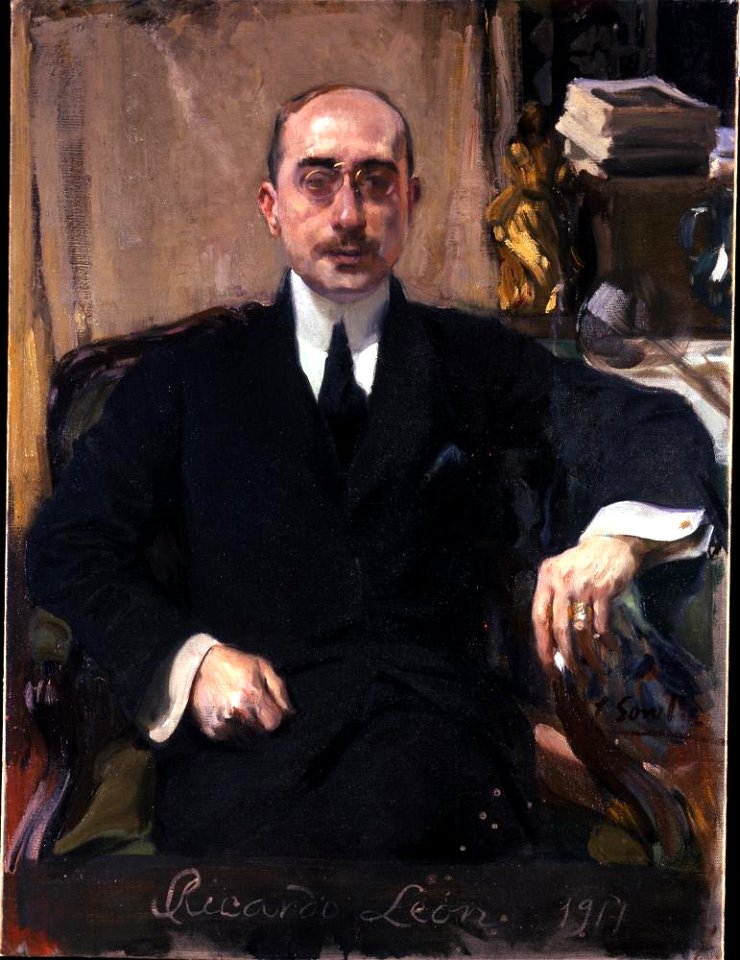 Joaquín Sorolla y Bastida - Ricardo de Léon y Román - A1933 - Hispanic Society of America
