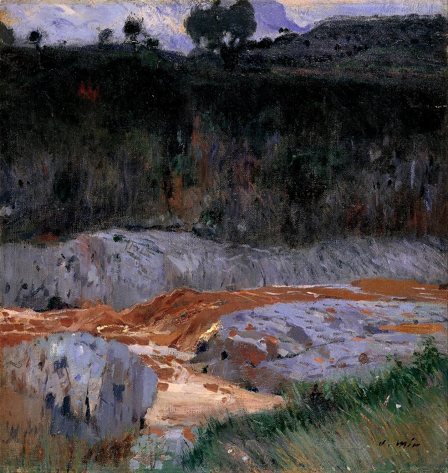 Joaquim Mir - Red Earth - Google Art Project