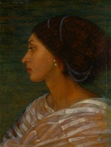 Joanna Boyce Wells - Head of a Mulatto Woman (Mrs. Eaton) - Google Art Project