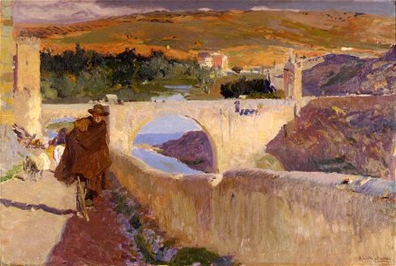 Joaquín Sorolla y Bastida - El Ciego de Toledo