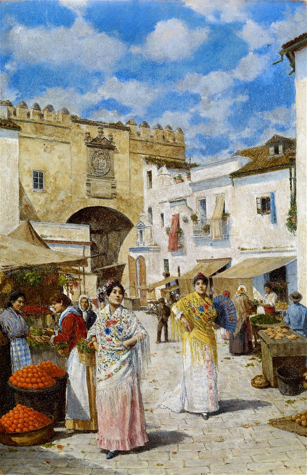 Joaquín Turina y Areal At the Market