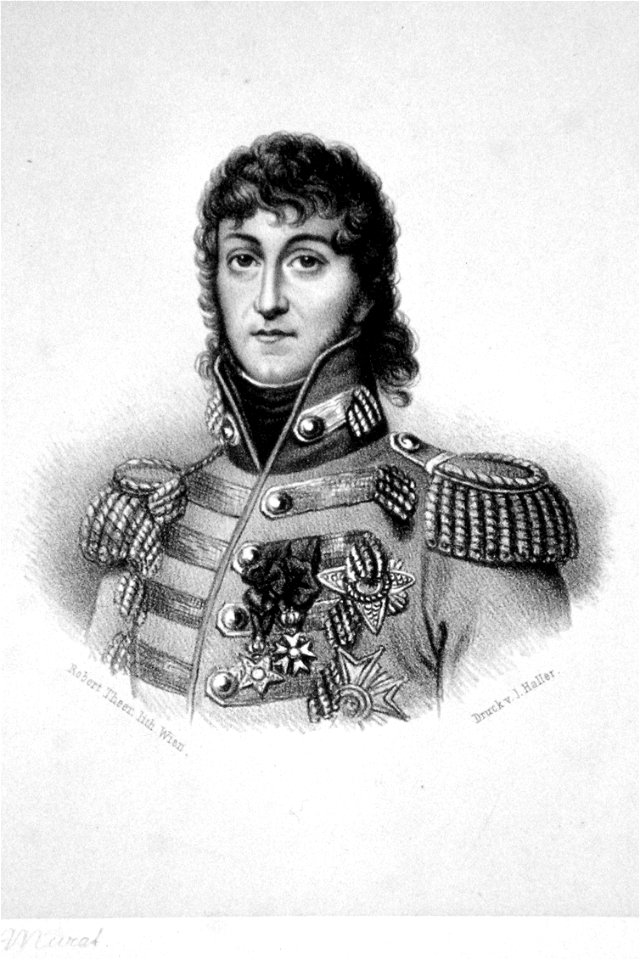 Joachim Murat Litho