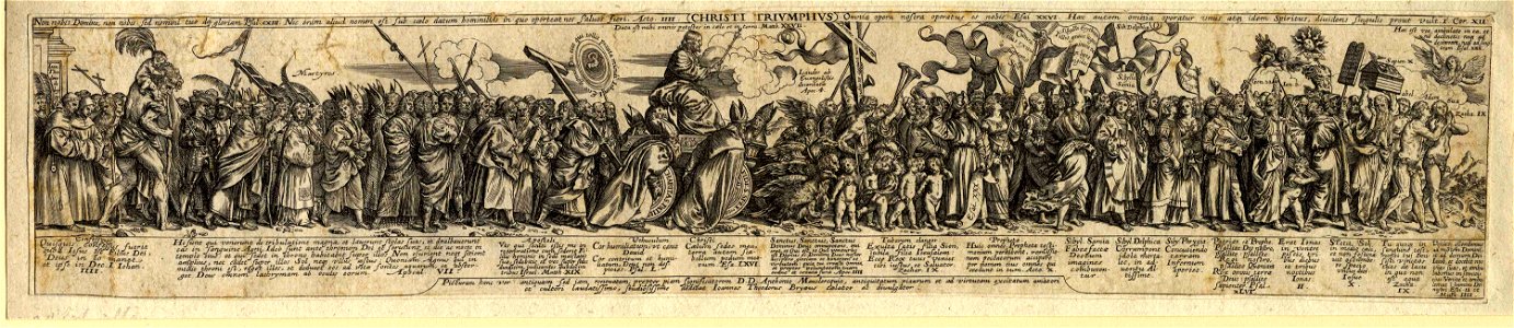 Joannes Theodor de Bry Triumphus Christi ubs G 0012 II