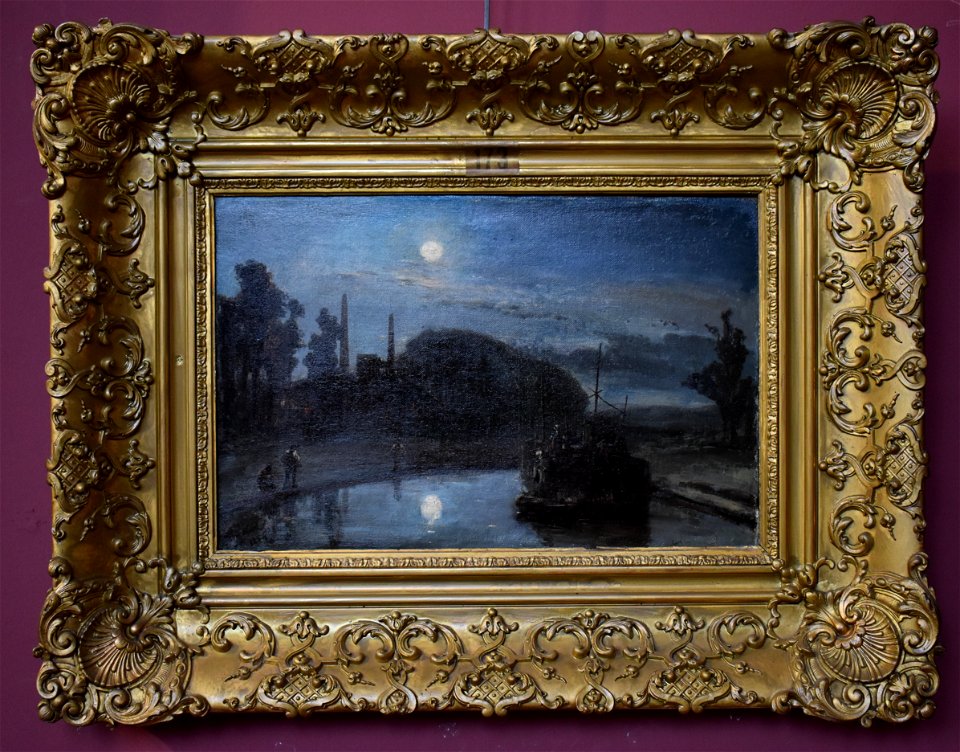 Johan Barthold Jongkind - Le soir sur le canal 01