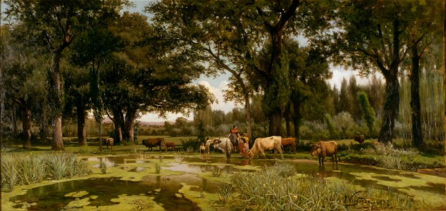 Joaquim Vayreda - Summer Bloom - Google Art Project