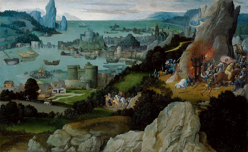 Joachim Patinier - Radwunder der Hl. Katharina - GG 1002 - Kunsthistorisches Museum