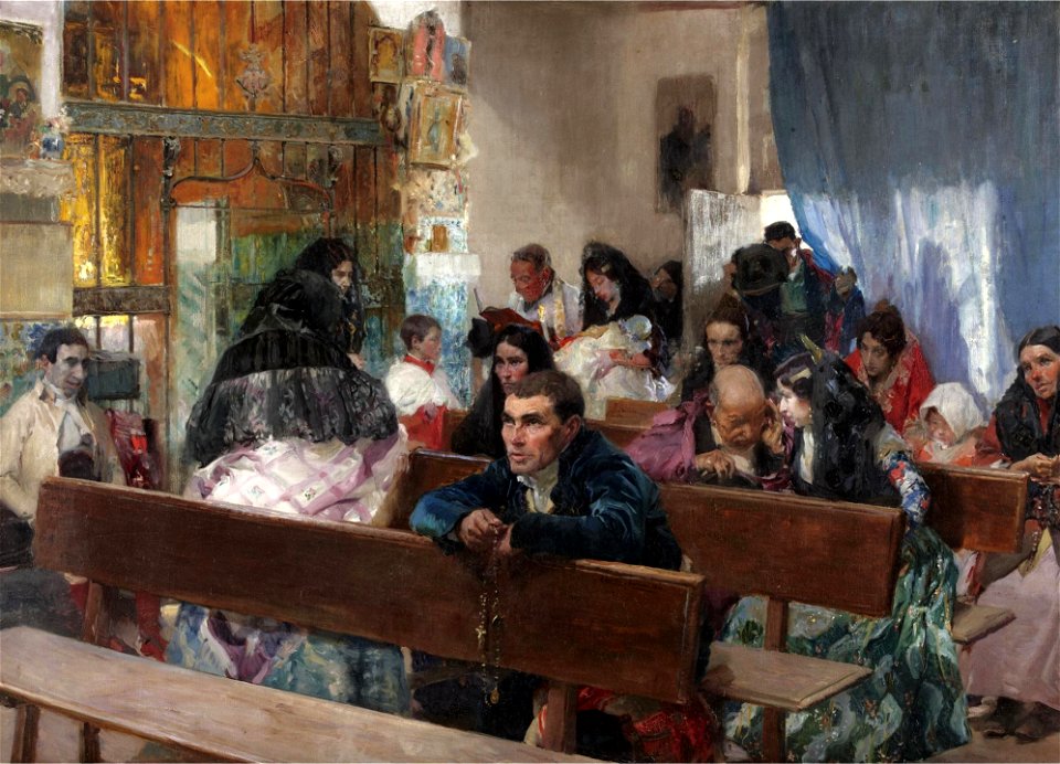 Joaquin Sorolla y Bastida - El Bautizo