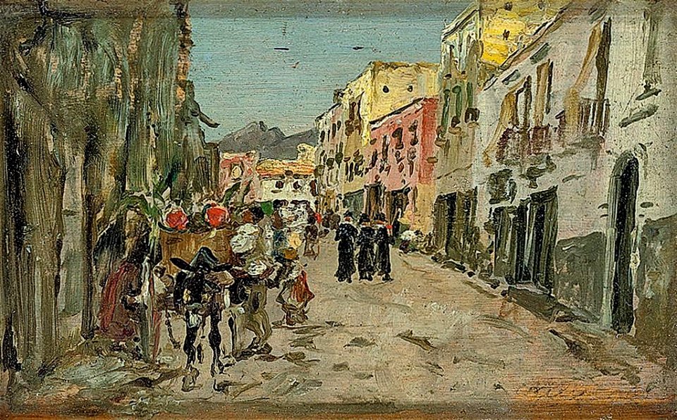 Joaquín Sorolla y Bastida - Un español calle