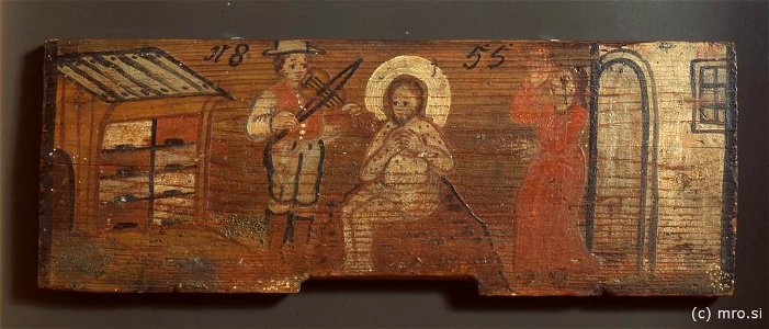 Job na gnoju (panjska končnica, 1855)