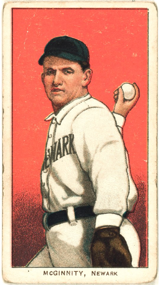 Joe McGinnity, Newark Team, baseball card portrait LCCN2008677013