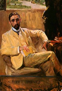 Joaquín Sorolla - Retrato de Juan Ramón Jiménez