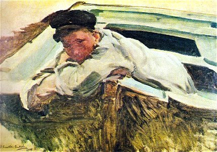 Joaquín Sorolla y Bastida - O Grumete