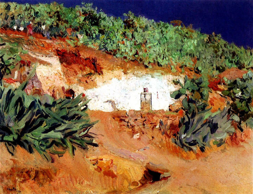 Joaquín Sorolla y Bastida La casa de los Gitanos en el Sacromonte