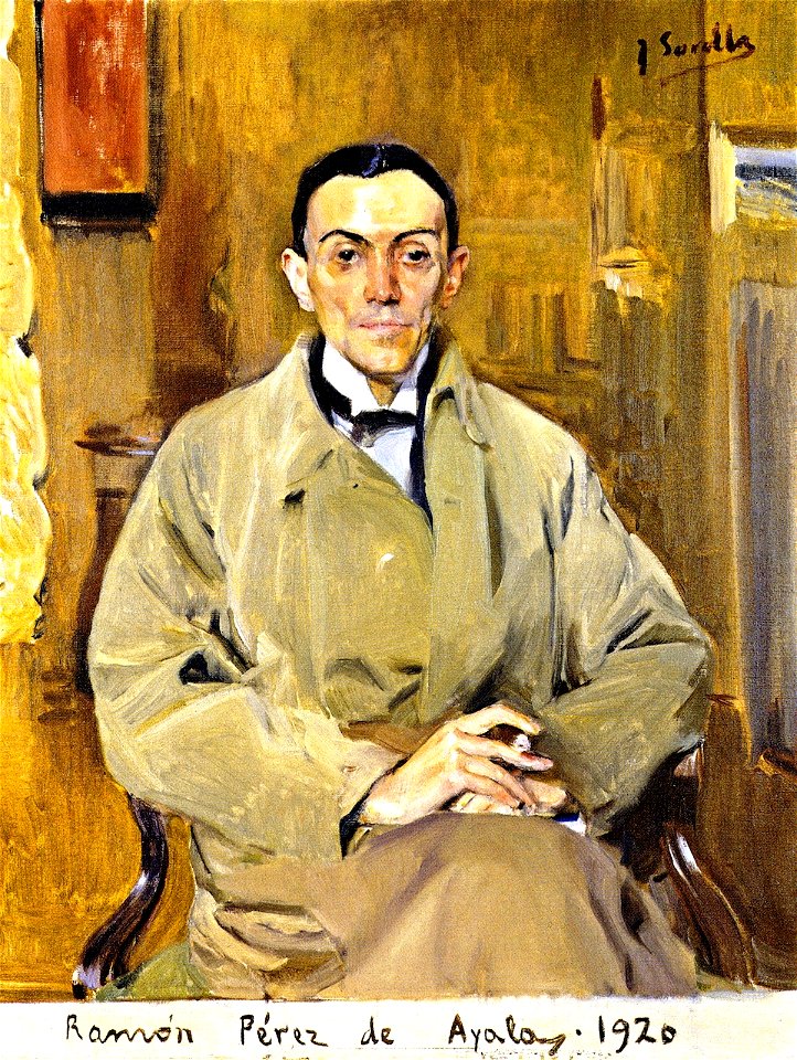 Joaquín Sorolla, Ramón Pérez de Ayala