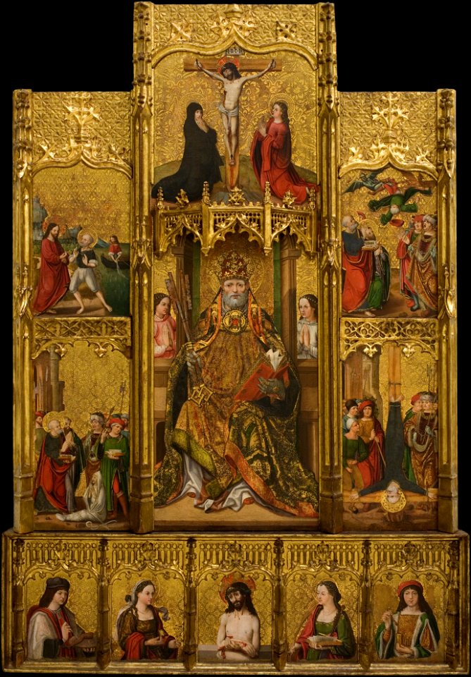 Joan Gascó - Altarpiece of Saint Peter Martyr - Google Art Project