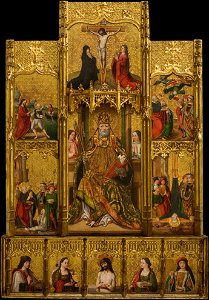 Joan Gascó - Altarpiece of Saint Peter Martyr - Google Art Project. Free illustration for personal and commercial use.