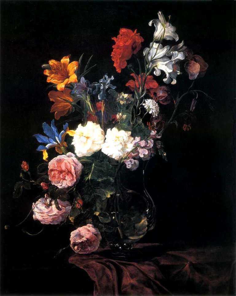 Joannes Fijt - Vase of Flowers - WGA08358