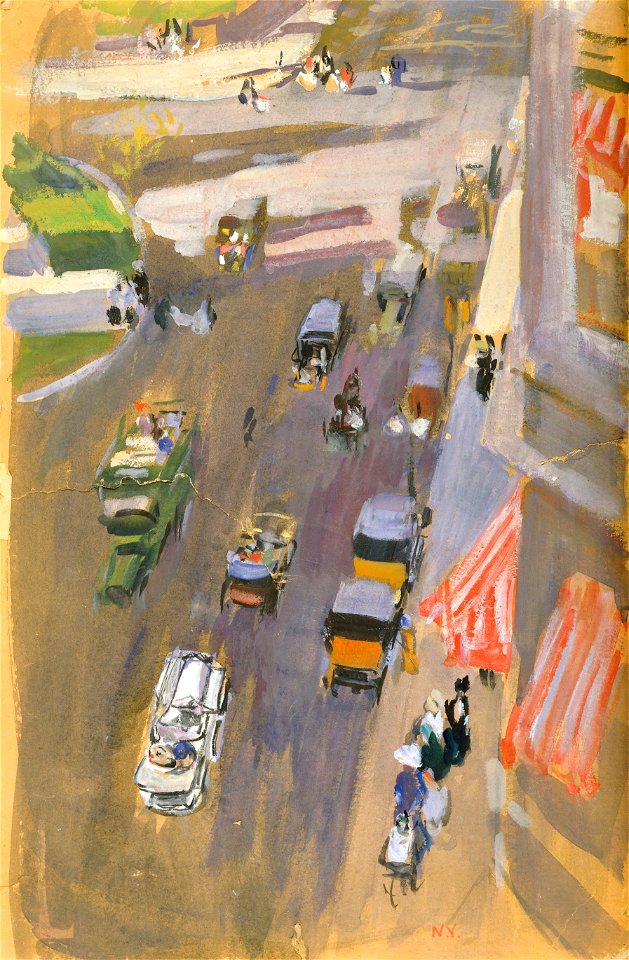 Joaquín Sorolla y Bastida - Fifth Avenue, New York - Google Art Project