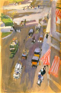 Joaquín Sorolla y Bastida - Fifth Avenue, New York - Google Art Project